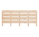 vidaXL Bett Kopfteil 180x80 cm Massivholz Kiefer Beige Bild 4