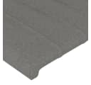 vidaXL Bett Kopfteil Dunkelgrau Stoff Bild 4
