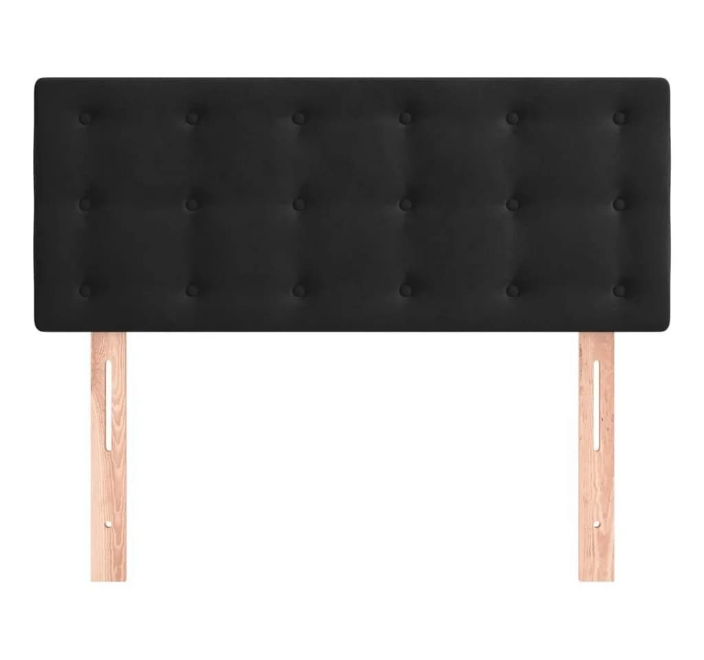 vidaXL Bett Kopfteil Schwarz Samt Höhenverstellbar - Bild 3