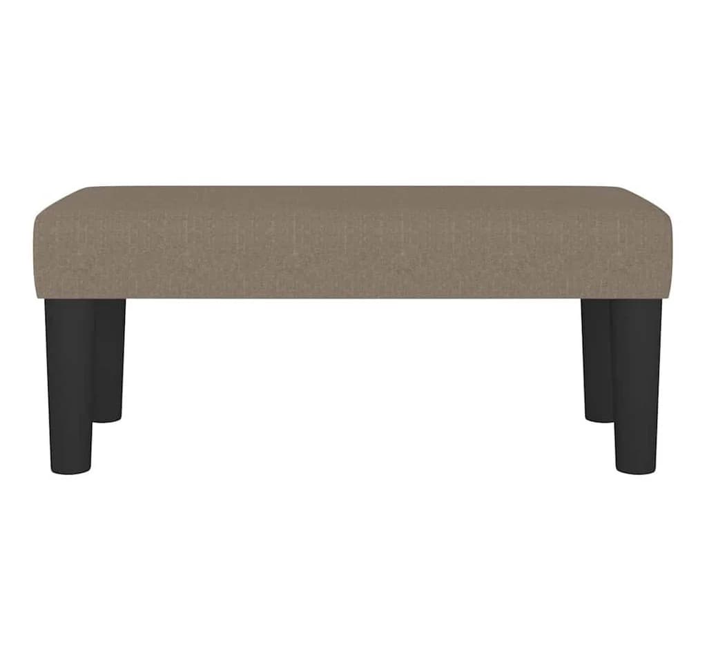 vidaXL Sitzbank Taupe Stoff Sperrholz - Bild 3