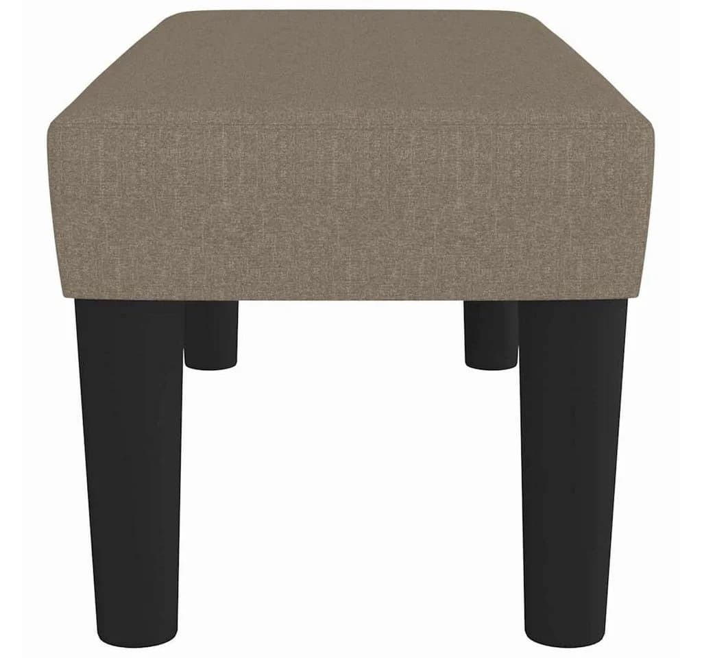 vidaXL Sitzbank Taupe Stoff Sperrholz - Bild 4
