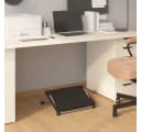 vidaXL Fußstütze Schwarz Ergonomisch Höhenverstellbar Bild 1