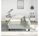vidaXL Bettgestell Hellgrau Samt Twin XL Bild 3