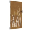 vidaXL Gartentor 85x175 cm Cortenstahl Laser-cut Design Bild 2
