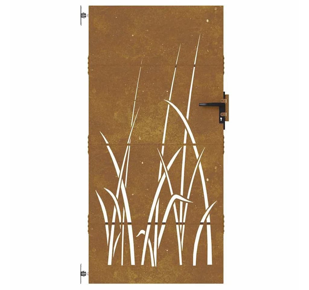 vidaXL Gartentor 85x175 cm Cortenstahl Laser-cut Design - Bild 4