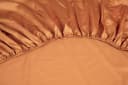 KAYORI Spannbettlaken Giza Bronze 100% Baumwolle Mako-Satin Bild 1