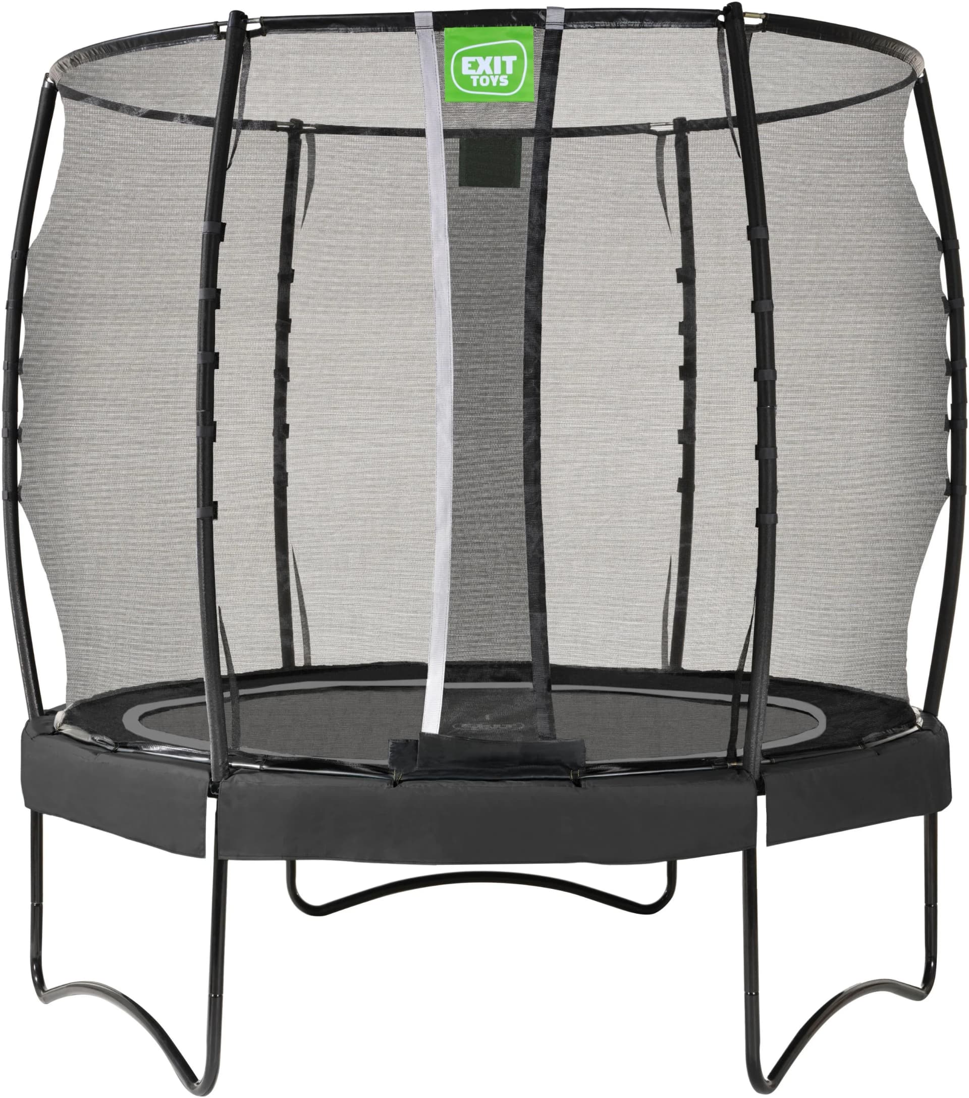 EXIT Allure Premium Gartentrampolin 253cm Schwarz mit Sicherheitsnetz - Bild 2