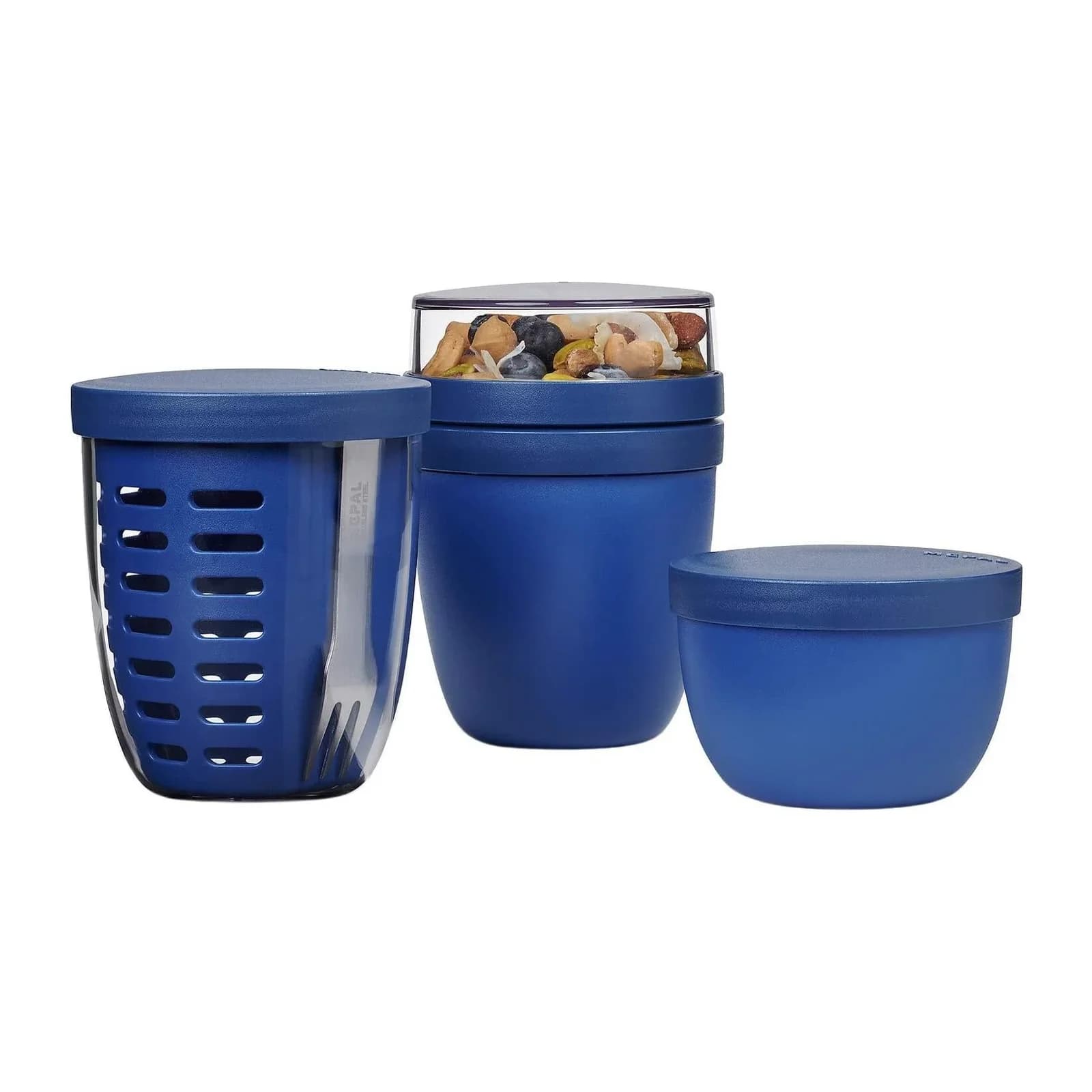 Mepal Lunchpot Ellipse 3er Set - Frucht- & Snackpot Bunt