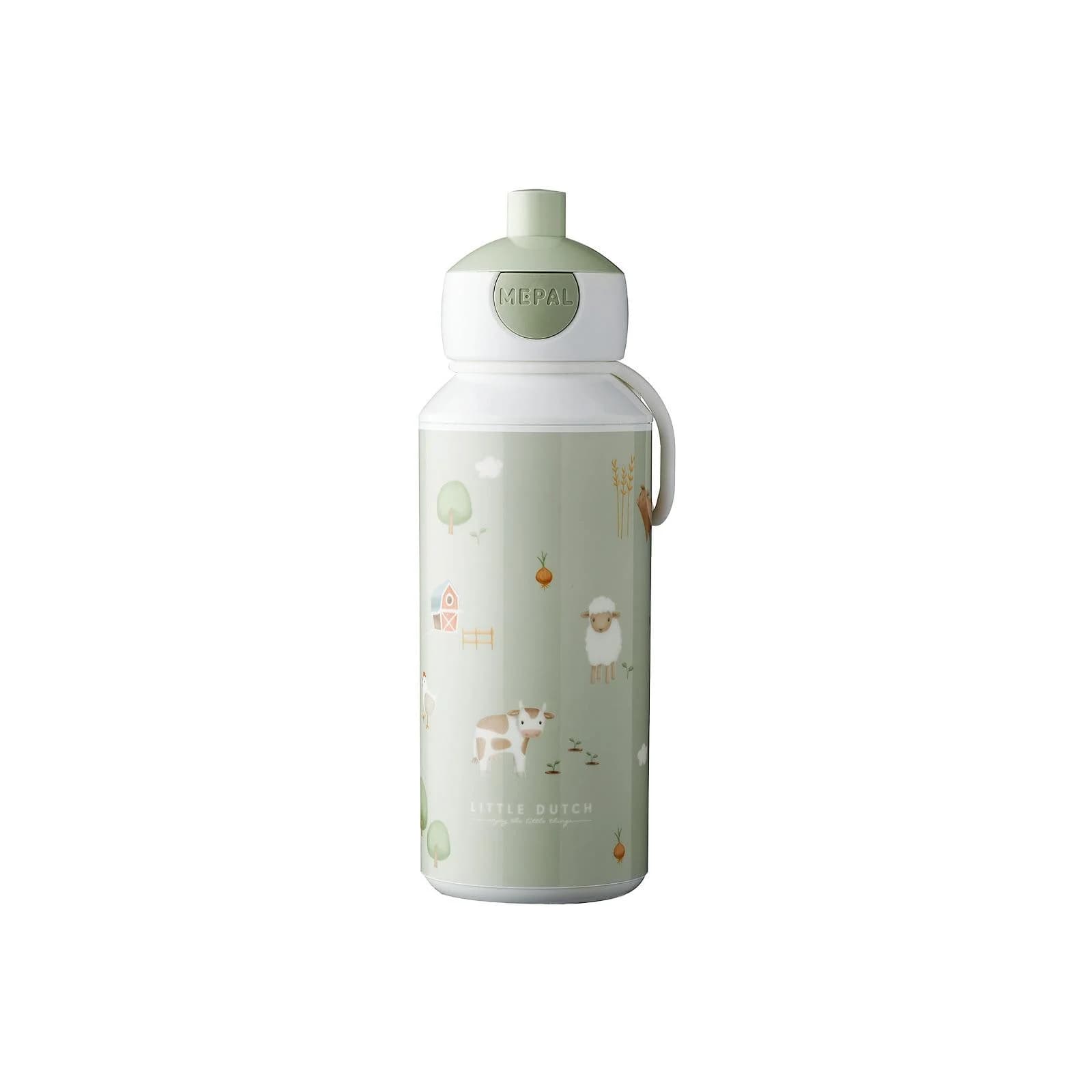 Mepal Campus Trinkflasche 400 ml grün Little Farm