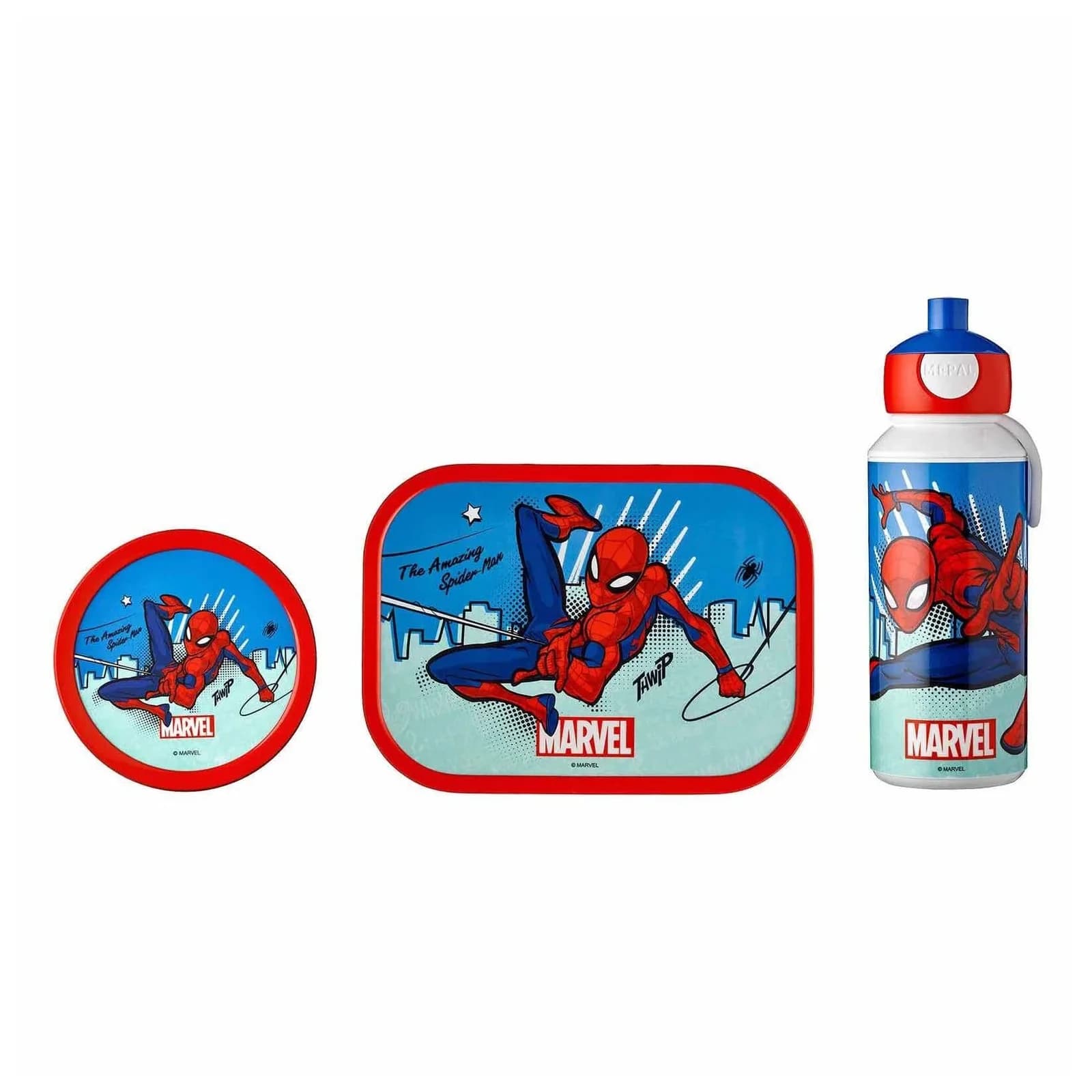 Mepal CAMPUS Lunchset 3-teilig Blau/Rot/Hellblau