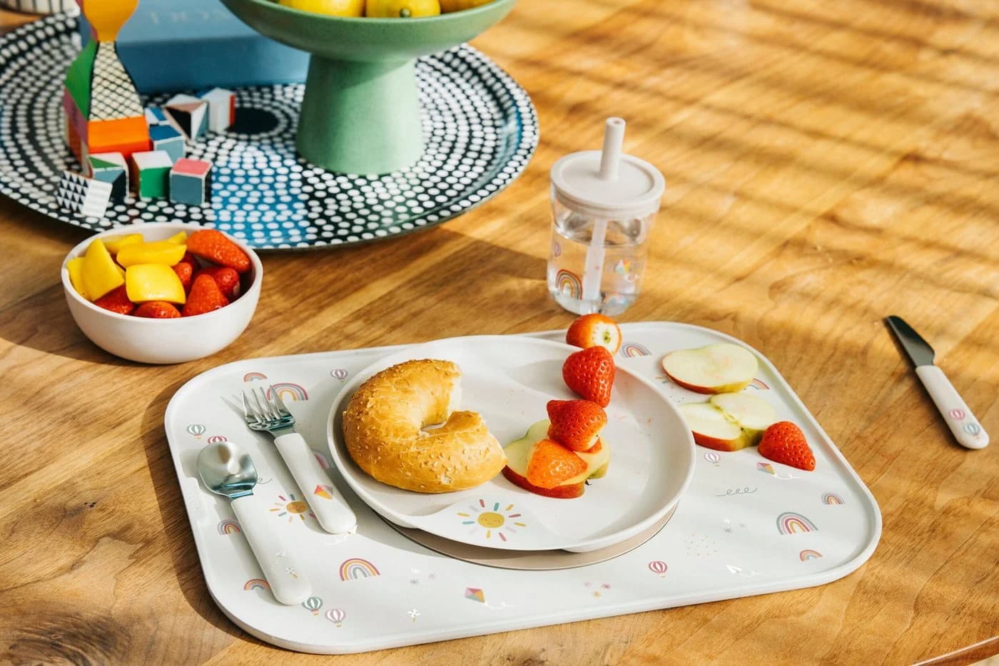 Mepal Mio Kindergeschirr Set 6-teilig Fairy Garden BPA-frei - Bild 3