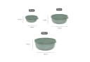 Mepal Lumina Vorratsdose 3-teilig Mikrowellengeschirr Nordic Blue Bild 3