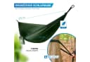 Nordmut Hängematte Outdoor Ultraleicht Grün mit Befestigungs-Set Bild 5