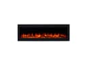 El Fuego Elektrokamin NOVA Schwarz mit LED-Flammeffekt und Heizung Bild 2