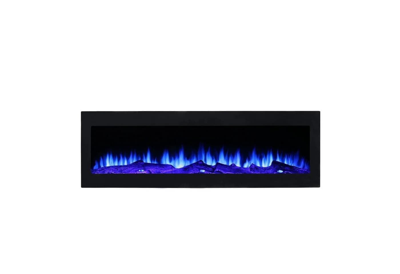 El Fuego Elektrokamin NOVA Schwarz mit LED-Flammeffekt und Heizung - Bild 3