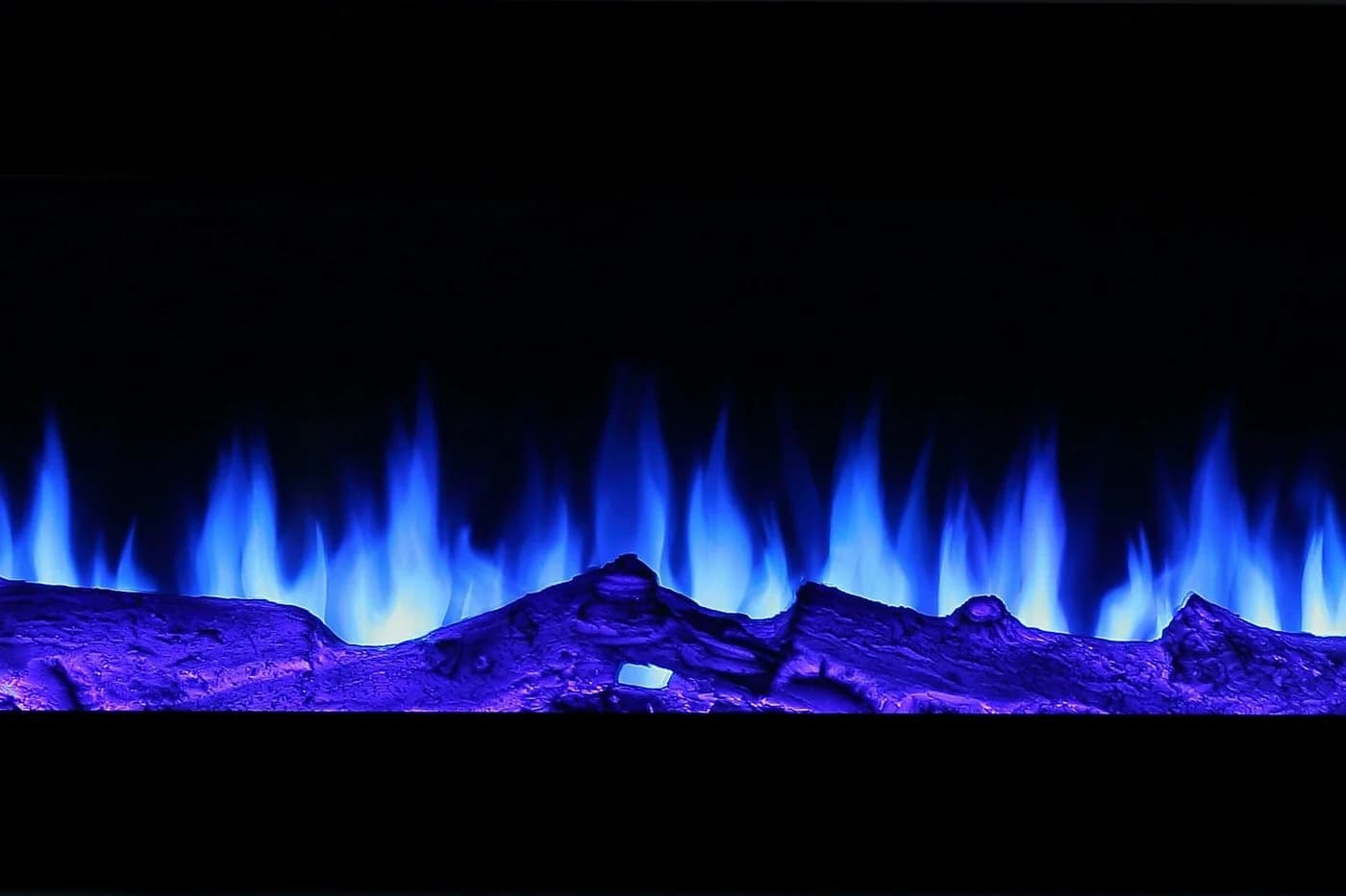 El Fuego Elektrokamin NOVA Schwarz mit LED-Flammeffekt und Heizung - Bild 4