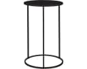 Mica Decorations Beistelltisch Quinty Schwarz Metall Bild 2