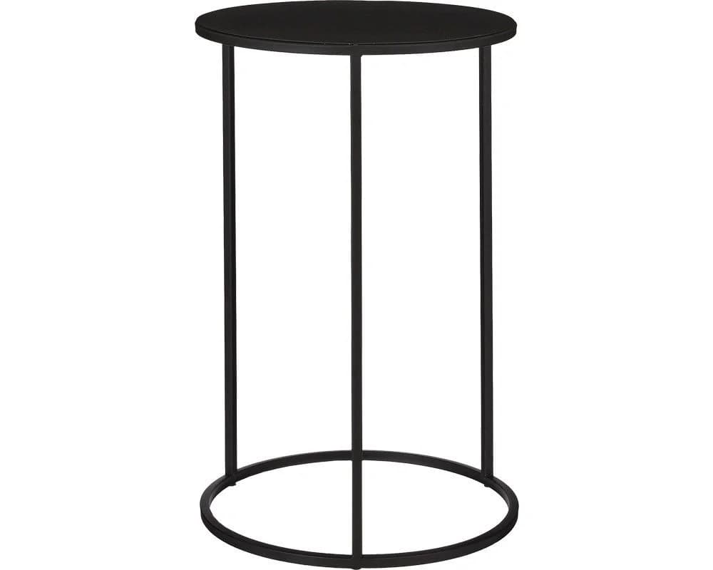 Mica Decorations Beistelltisch Quinty Schwarz Metall - Bild 2