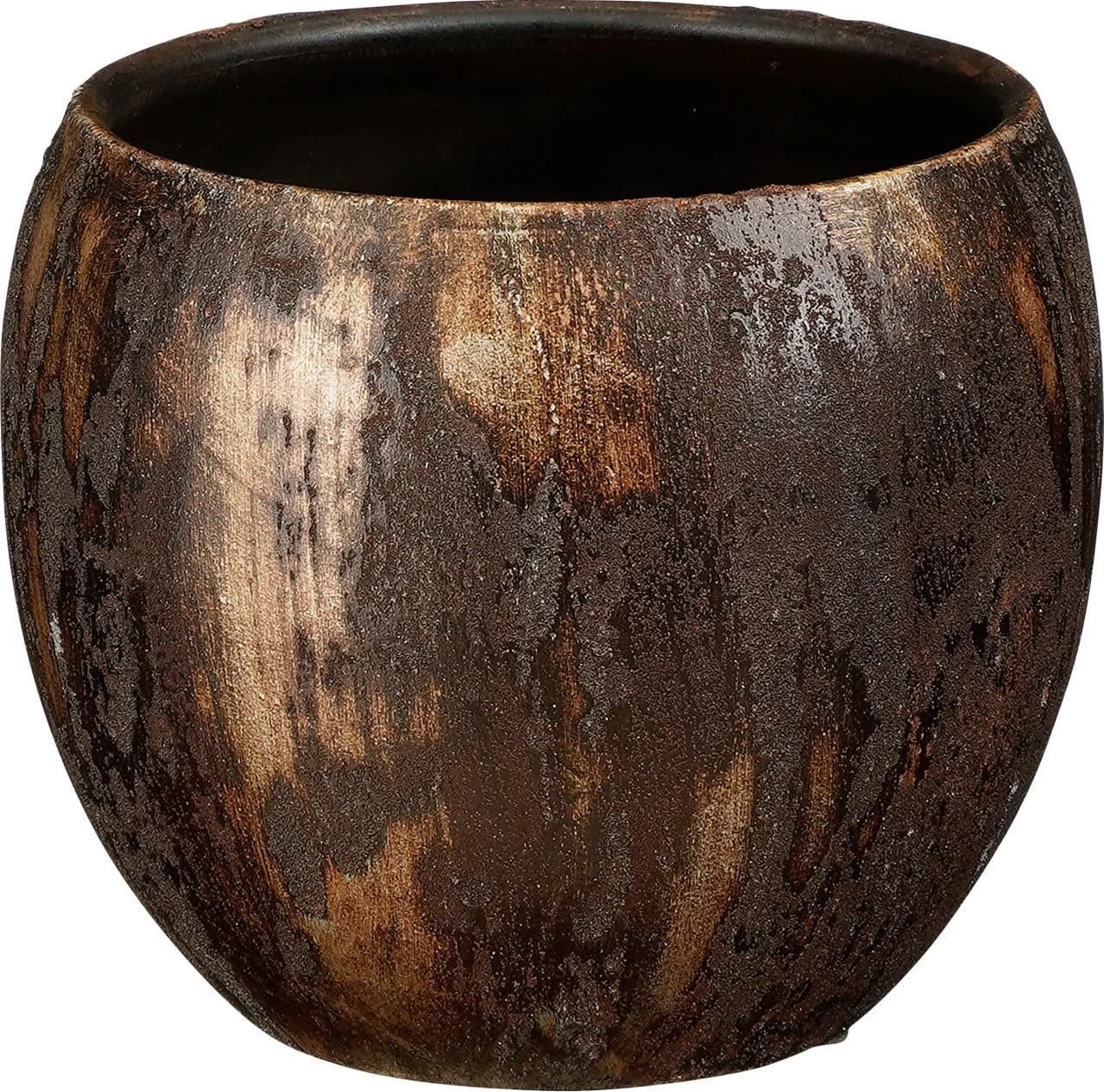Mica Decorations Blumentopf Roel Rost Terracotta Modern - Bild 2