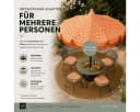 Mica Decorations Sonnenschirm Kelly Orange mit Tasche Bild 5