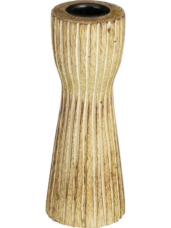 Mica Decorations Kerzenständer Indiana Braun Mangoholz - Bild 2
