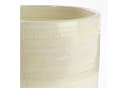 Mica Decorations Olof Blumentopf rund creme Terrakotta Bild 3