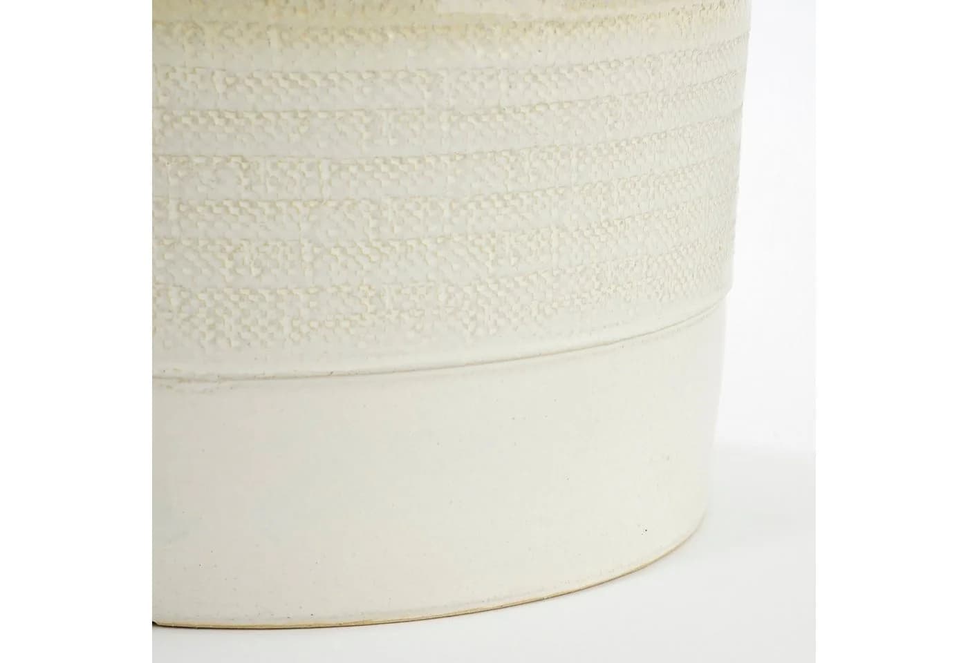 Mica Decorations Olof Blumentopf rund creme Terrakotta - Bild 4