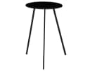Mica Decorations Seatle Beistelltisch Rund Schwarz Ø38 cm Bild 2