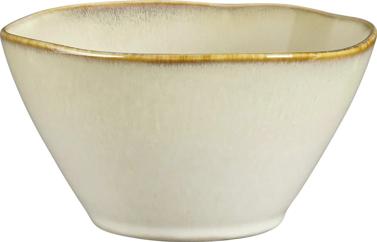 Mica Decorations Servierschale Racco Steinzeug Beige