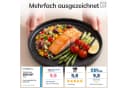 PURE LIVING INTERIOR DESIGN Geschirr-Set Manhattan 6-tlg. Schwarz Steingut Bild 3