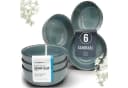PURE LIVING INTERIOR DESIGN Müslischalen-Set Rustic 6er-Set Blau Steingut Bild 2