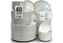 PURE LIVING Geschirr-Set Ibiza 48-tlg. Steingut Beige Bild 2