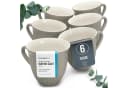 PURE LIVING INTERIOR DESIGN Hygge Becher-Set 6-tlg. Hellbraun Steingut Bild 2