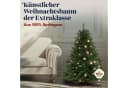 PURE LIVING Künstlicher Weihnachtsbaum 90 cm Nordmanntanne Grün PE-Spritzguss Bild 1
