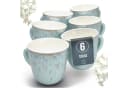 PURE LIVING INTERIOR DESIGN Geschirr-Set Ibiza Becher 6er-Set Beige Blau Bild 2