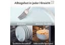 PURE LIVING INTERIOR DESIGN Geschirr-Set Ibiza Becher 6er-Set Beige Blau Bild 4