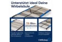 CUBEsleep Lattenrost Pure NV Kopfteil nicht verstellbar, Fußteil nicht verstellbar, 10 Jahre Garantie Bild 4