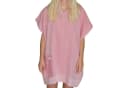 Lou-i Badeponcho Surfponcho Rot mit Kapuze und Tasche Bild 2