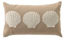 Dutch Decor Kissenhülle 'Merlijn' Irish Cream Beige Muschel-Relief Bild 2