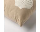 Dutch Decor Kissenhülle 'Merlijn' Irish Cream Beige Muschel-Relief Bild 3