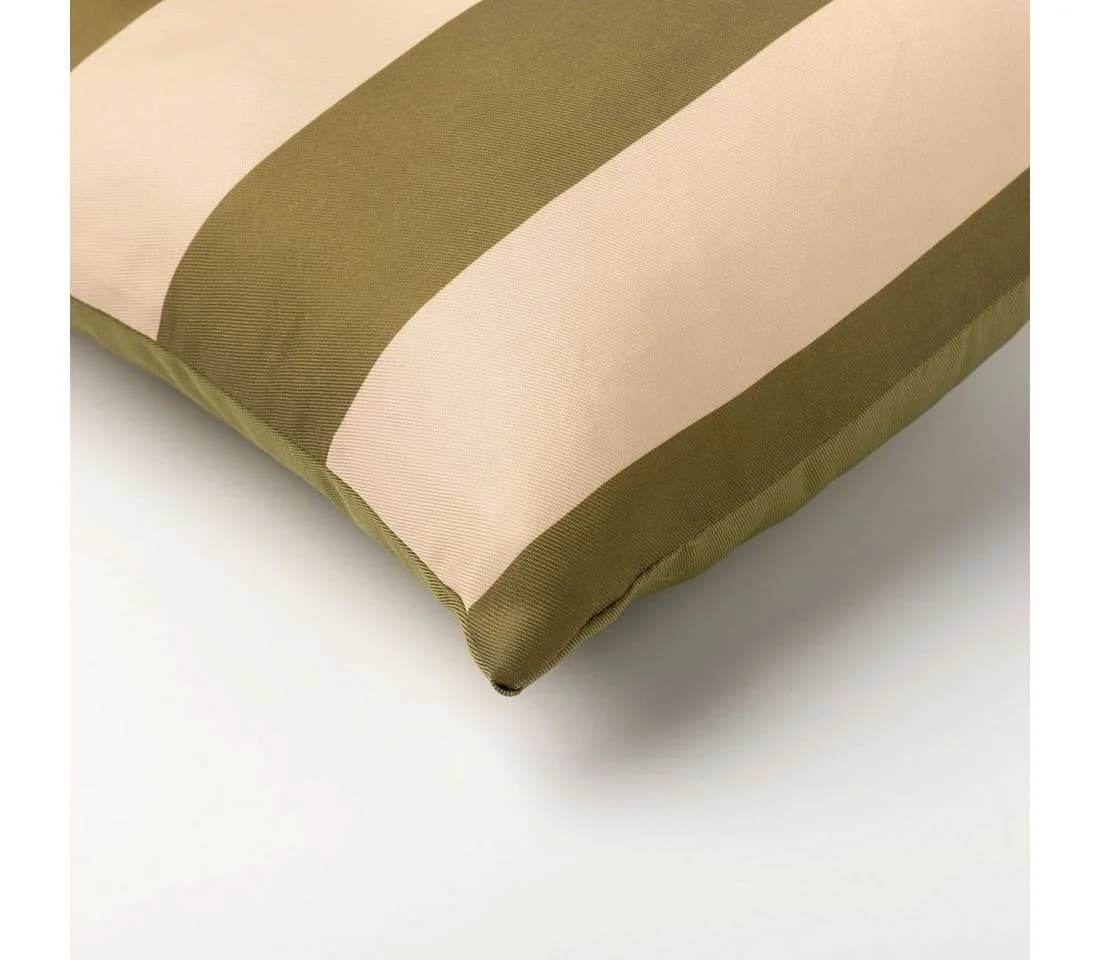 Dutch Decor Kissenhülle 'Appollo' Streifen Beige/Grün 30x50 cm - Bild 3