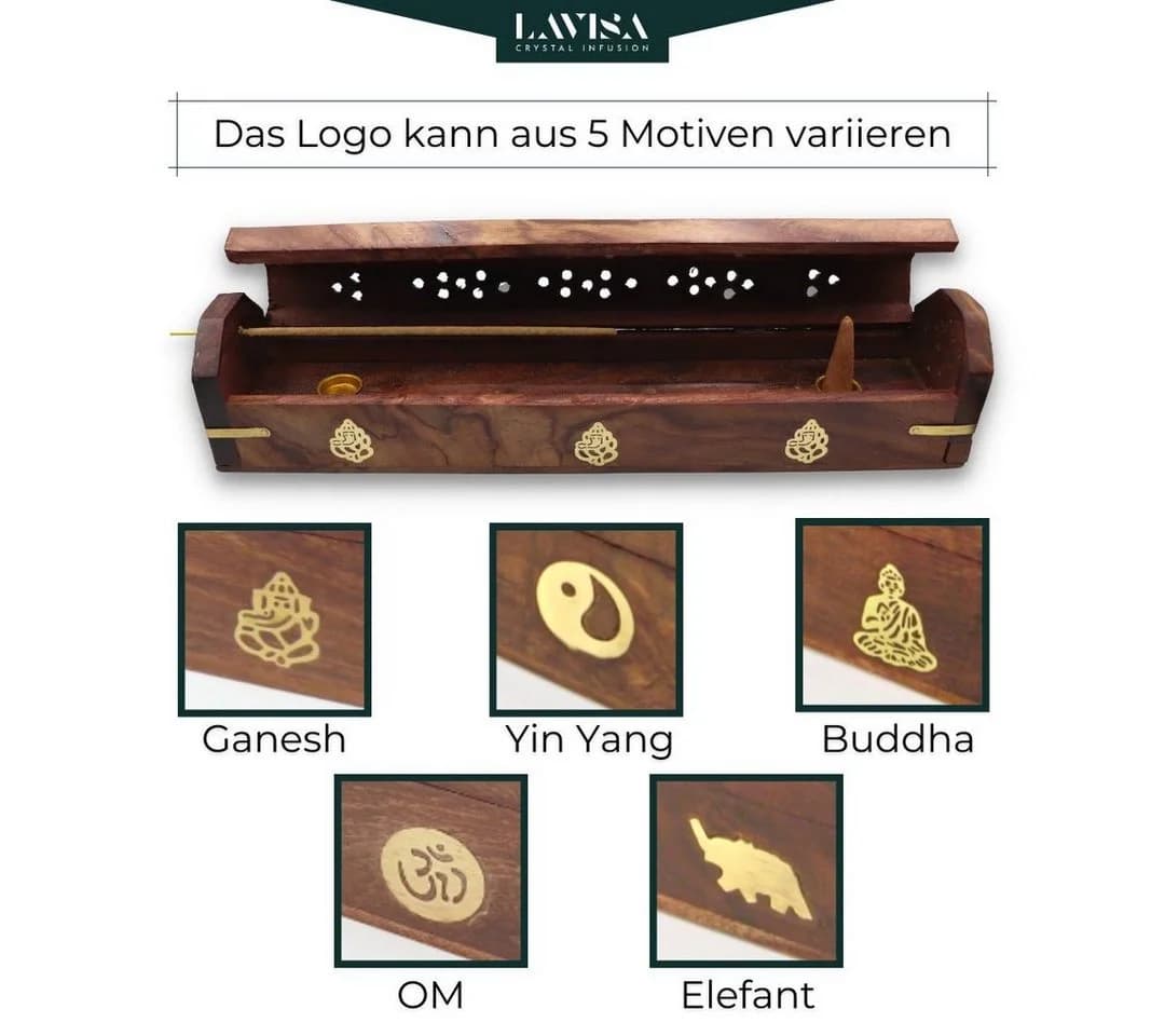 Satya Incense Räucherstäbchen-Halter Turm Brett - Bild 4