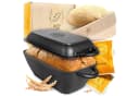 Krustenzauber Brotbackform Gusseisen Topf inkl. Rattan-Gärkorb Bild 2
