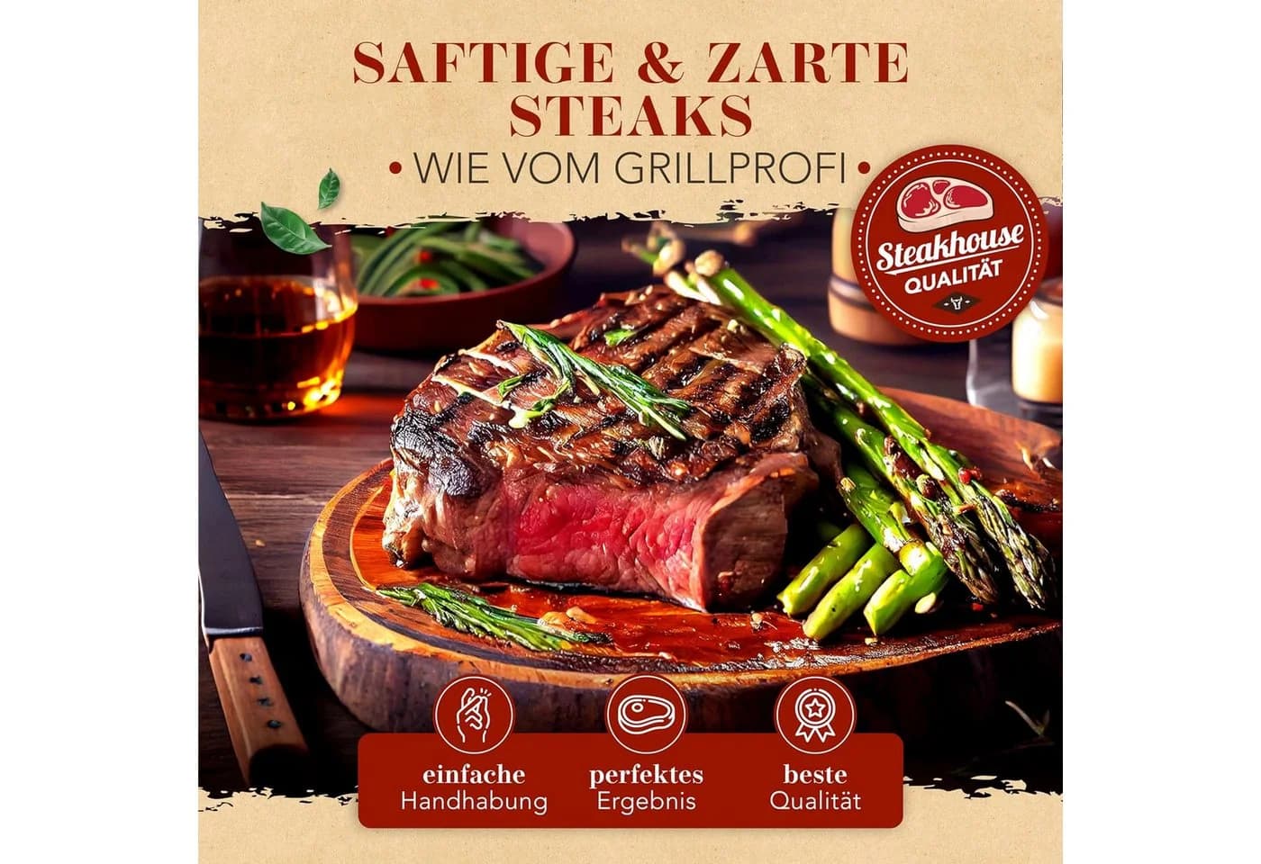 Krustenzauber Bratpfanne Gusseisen Induktion Fein Geschliffen