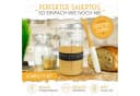 Krustenzauber Sauerteig Starter Set mit Gärglas, Thermometer & Spatel Bild 1