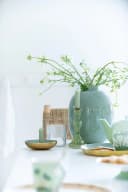 PiP Studio Dekovase Home Accessories Grün Metall Bild 5