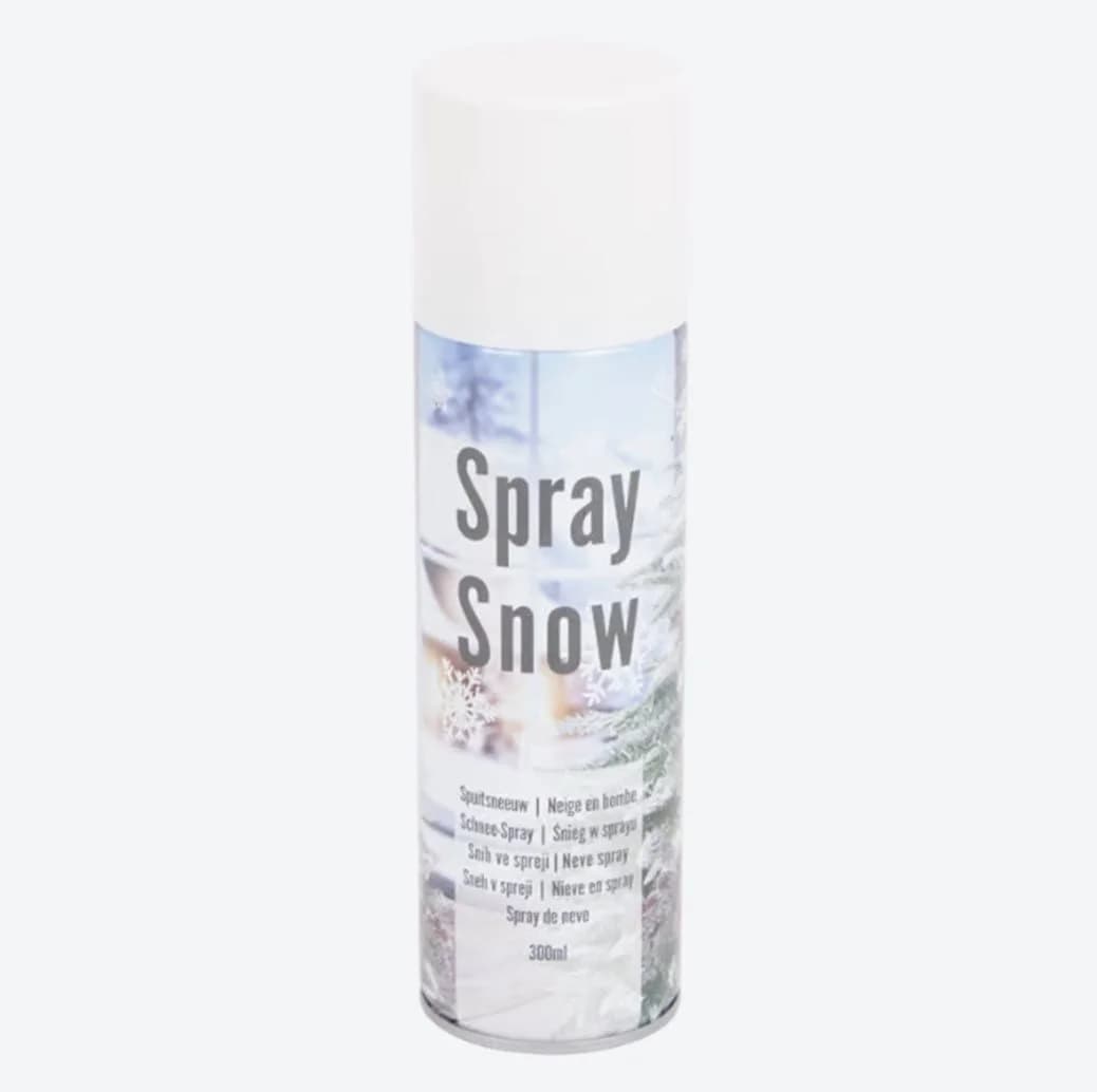 Spectrum Streuglitzer Schneespray Dekospray 300 ml