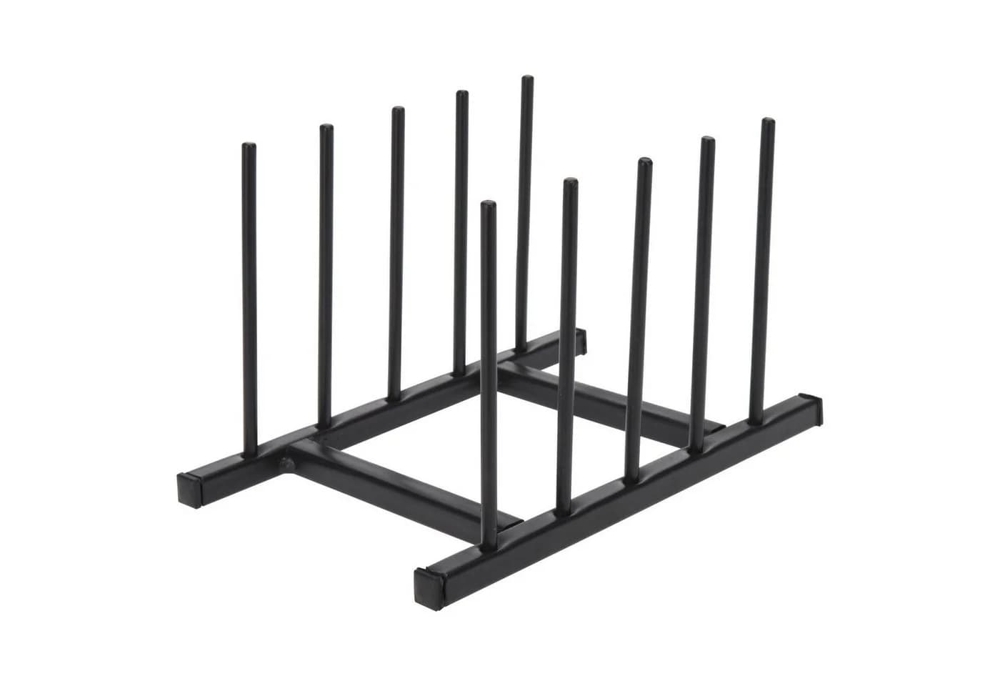 Home & styling collection Geschirrständer Tellerständer Schwarz Metall