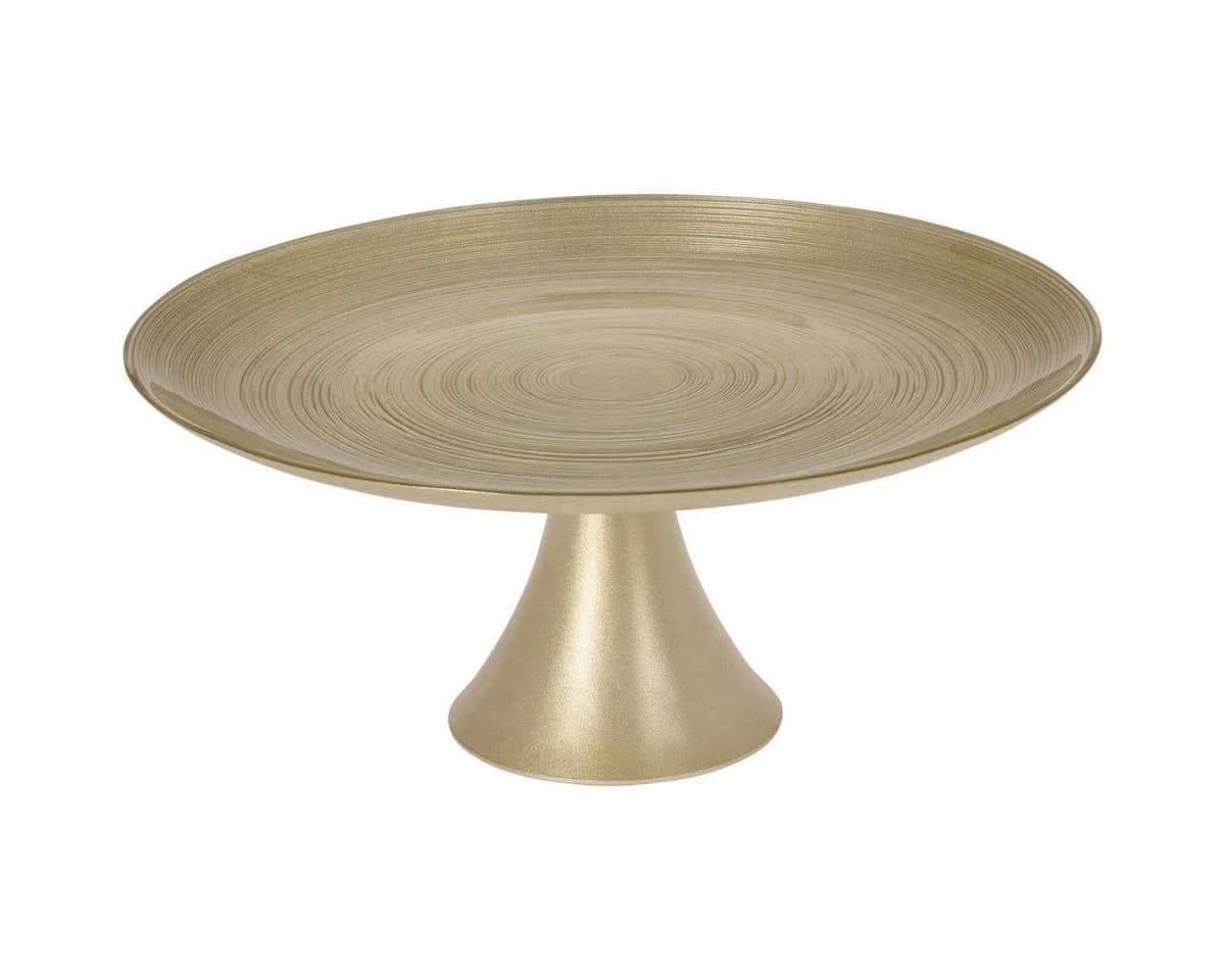 Home & Styling Collection Servierständer Glas Gold Ø 28 cm