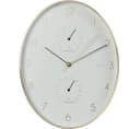 Home & styling collection Wanduhr mit Thermometer und Hygrometer Gold Bild 2